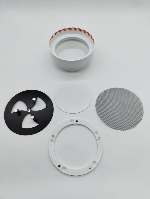 Теневой магнитный диффузор для натяжных потолков 150 мм